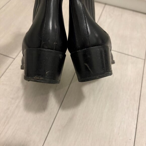 Aeyde Neil Leather Ankle Boots - Picture 7 of 8